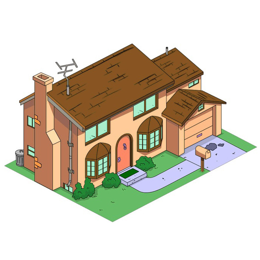 3D Printable Simpsons House | 3D Design | 3D Hubs Talk